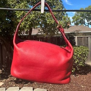 Vintage Coach Soho Mini Hobo 4145 - Red